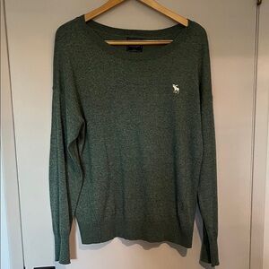 Abercrombie & Fitch Scoop Neck cotton blend Sweater